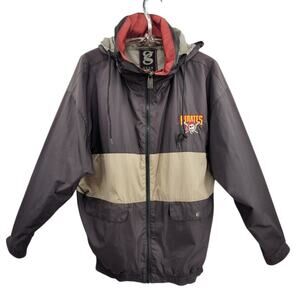 Vintage 90s Gear For Sports Pittsburgh Pirates Hooded‎ Full Zip Jacket Blokecore